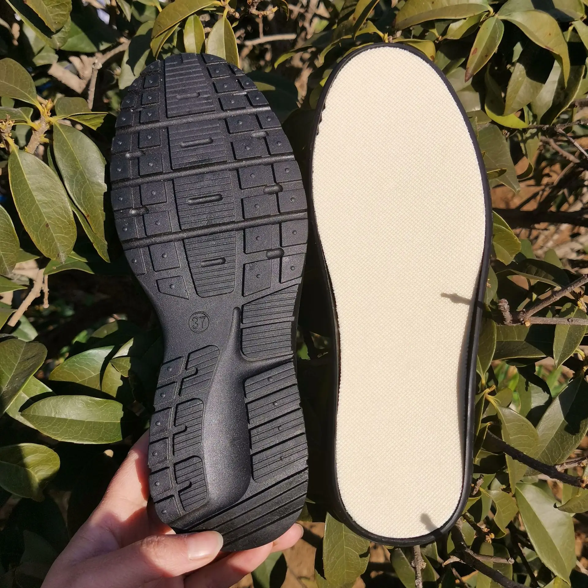 New sports sole crystal sole tendon sole wool woven slippers wholesale for Adults