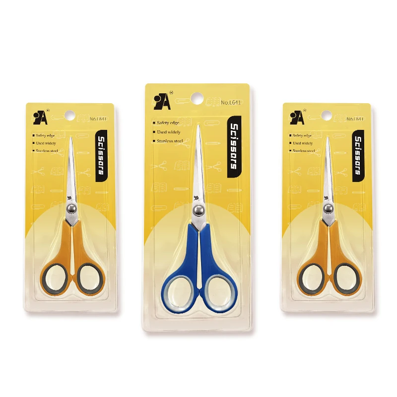 Stainless steel professional students scissors stationery scissors office scissors