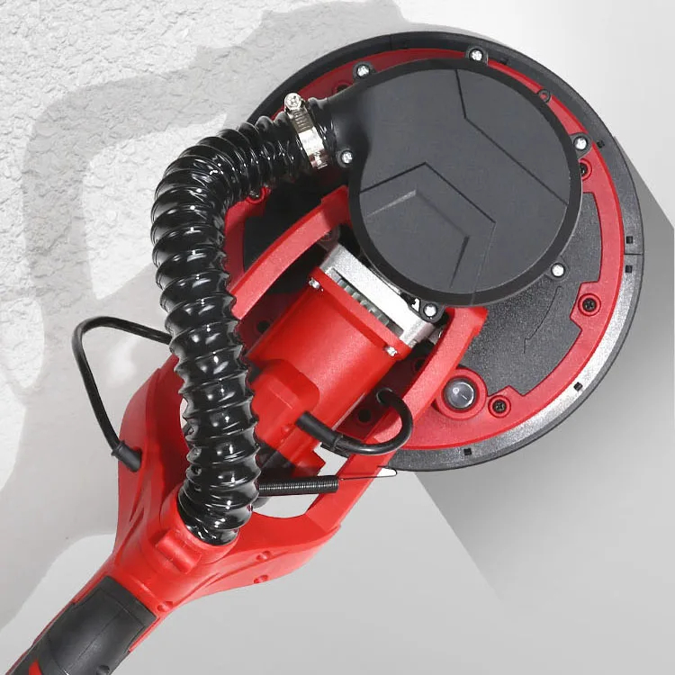 110V/220V Telescopic Wall Grinder 225mm Dust-free Drywall Sander Putty Grinding Machine Handheld Long Rod Ceiling Polisher