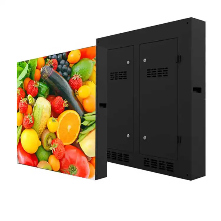 China 3d outdoor P6 P8 full color hd commercial advertising iron cabinet jumbotron led video display screen