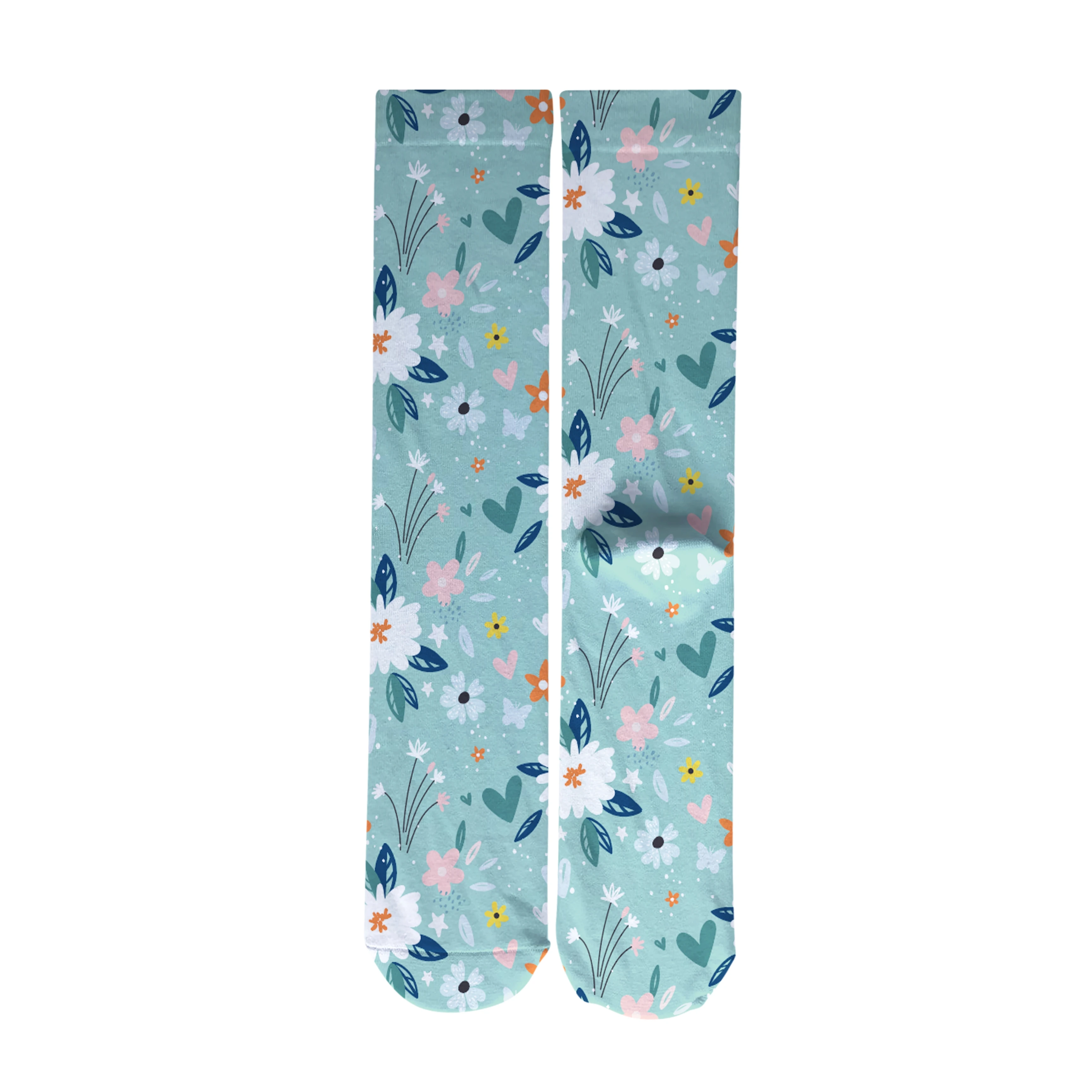 3D digitial custmized women printed socks custom designs ,custom socks bamboo 3d print