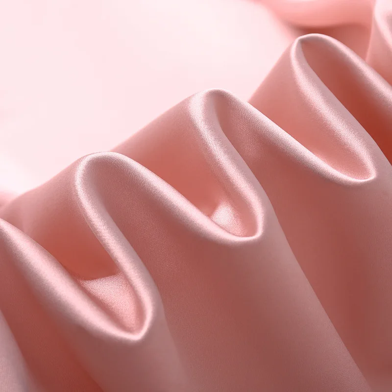 China Silk 6A 22momme Satin Silk Fabric 100% Pure Mulberry Silk Charmeuse Fabric