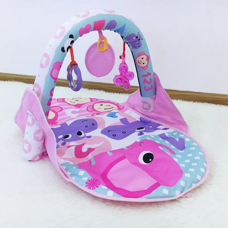 Maibeibi Functional Crawling Pad Baby Fitness Stand Newborn Baby Toys