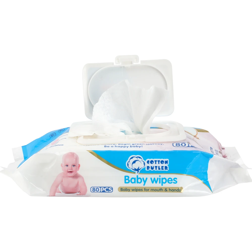 Чистящие влажные освежающие салфетки для малышей одноразовые