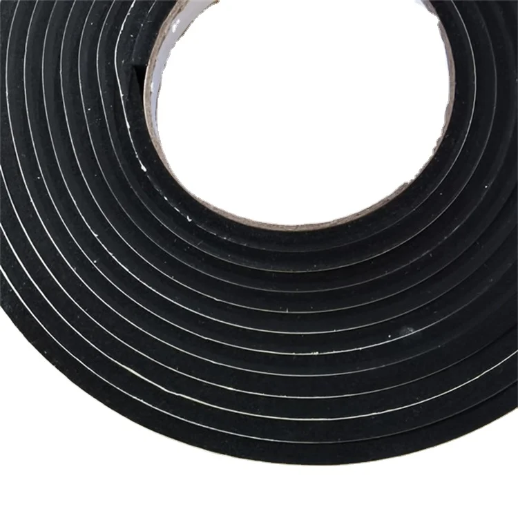 EVA EPR Foam Double Side Foam Tape  one side glue Adhesive PE  5MM Thickness door and window sealing tape