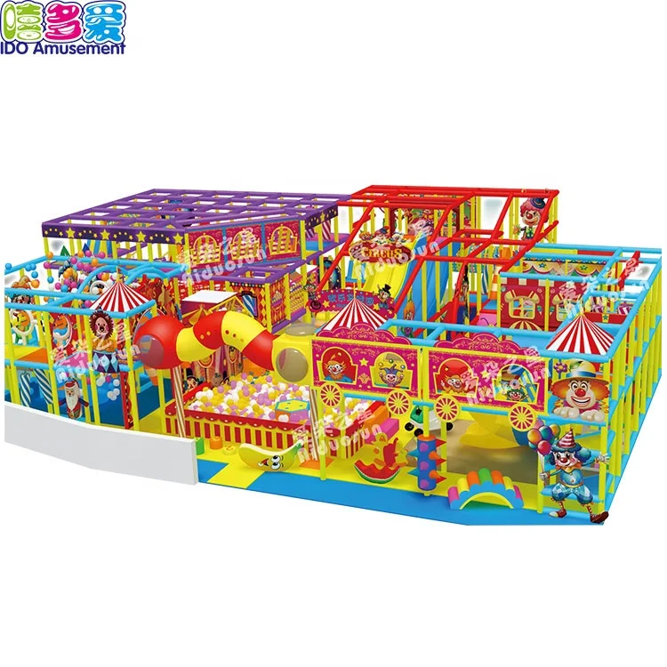 2019 Ido Amusement Hot Sale New Kids Candy Theme Indoor Playground Design For Children
