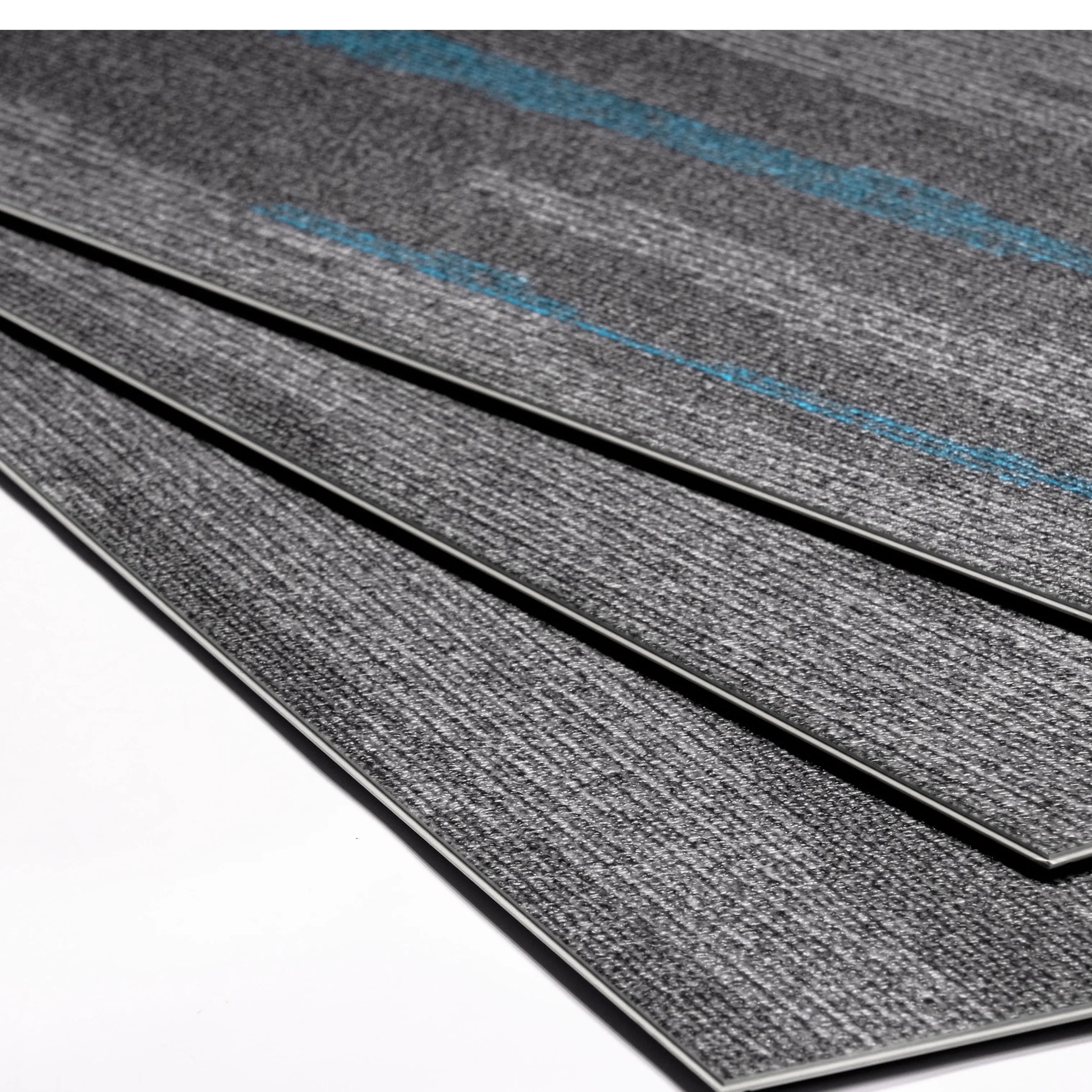 PVC Floor interlocking Carpet Covering 4mm 5mm 6mm SPC floor vinyl floor Easy Maintenance Fireproof