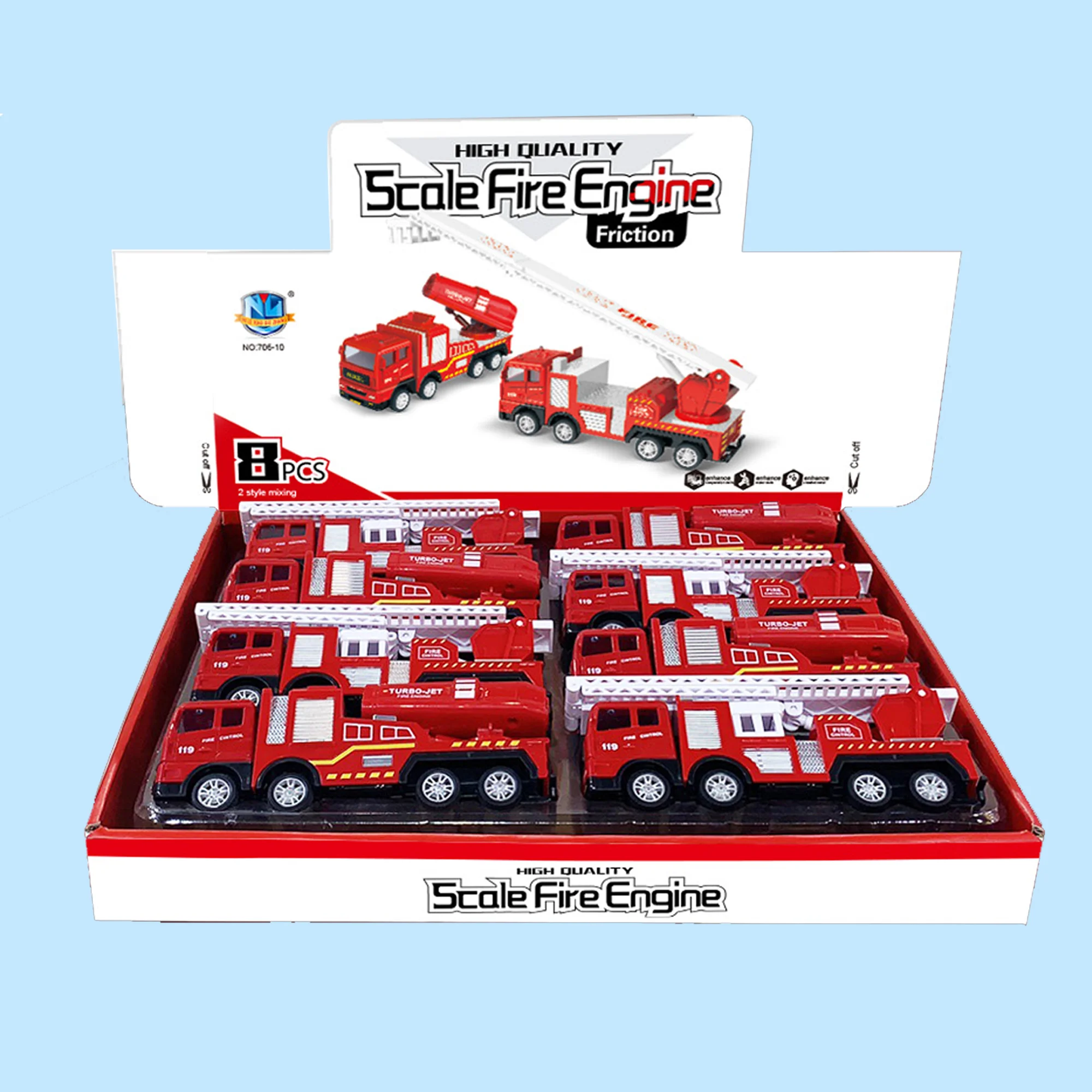 1: 55 Simulated Inertia Engineering Vehicle, Indoor and Outdoor Heavy Machine, Boys Construction Engineering Toy Car Series