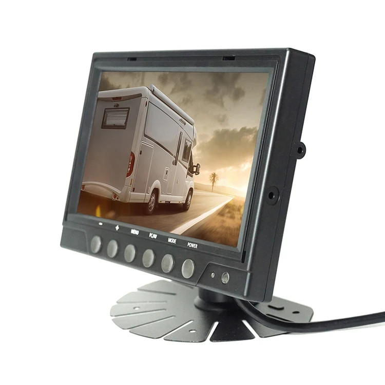 China Manufacturer 7 inch monitor Cars Rear View Camera High Resolution Surveillance Monitor