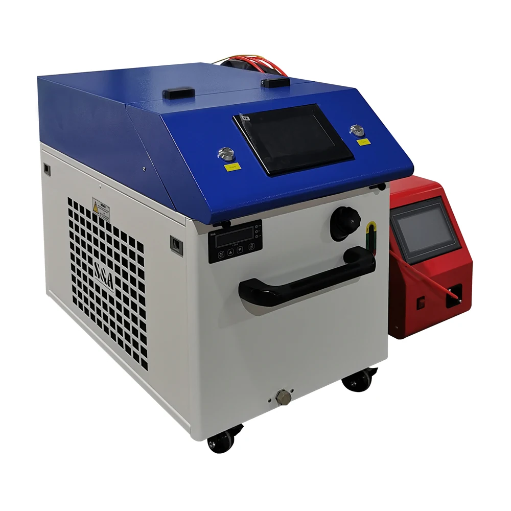 4 in 1 Model 1500W Maquina De Soldar Laser Fiber Laser Welding Machine For Metal Stainless Steel Aluminum