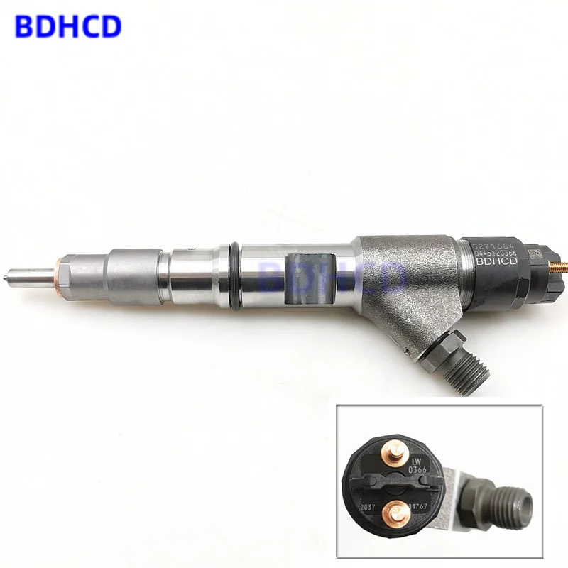 BDHCD Factory Direct Deal 0445120366 Diesel spare parts 0445120367 0445120365 Fuel Injector 0445120368 for cummins BOSCH engine