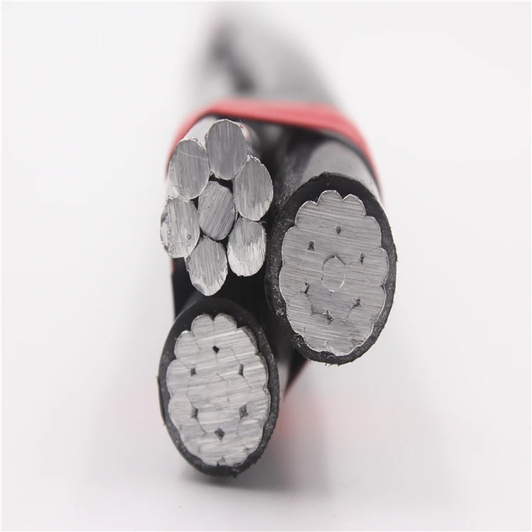 600/1000V triplex wire 3/0 PE insulation with AAC neutral conductor factory