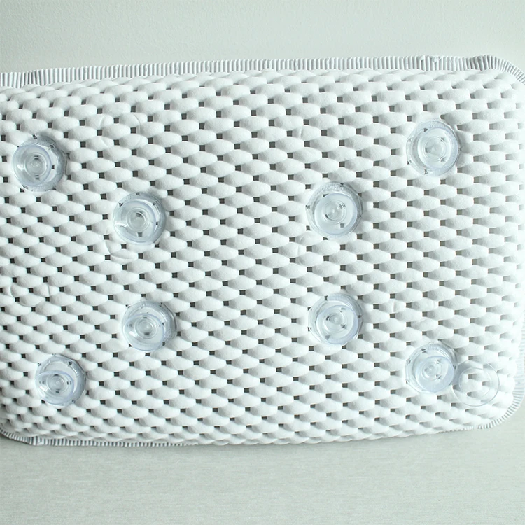 Non-slip Luxury massage bathtub bath pillow for bathtub