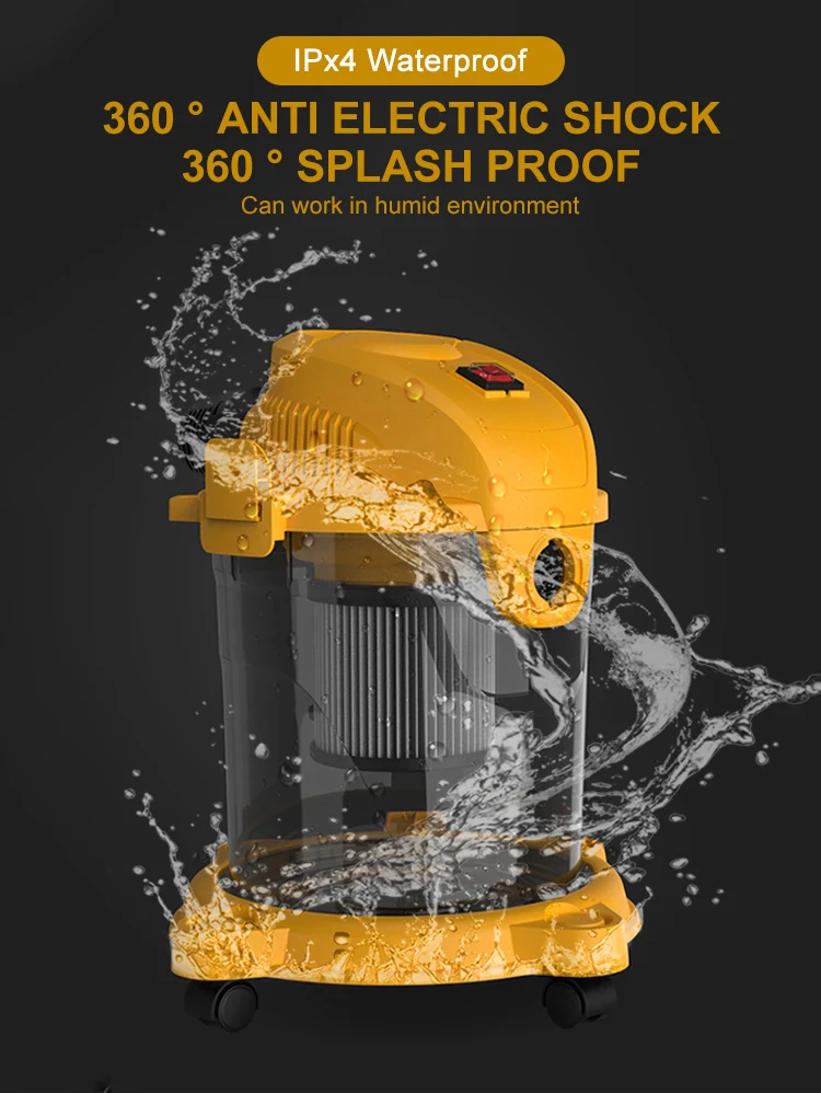 700-2000W Powerful Factory Direct-sale Carpet Floor Vaccum Cleaner Dry and Wet Blow Vacuum Cleaner