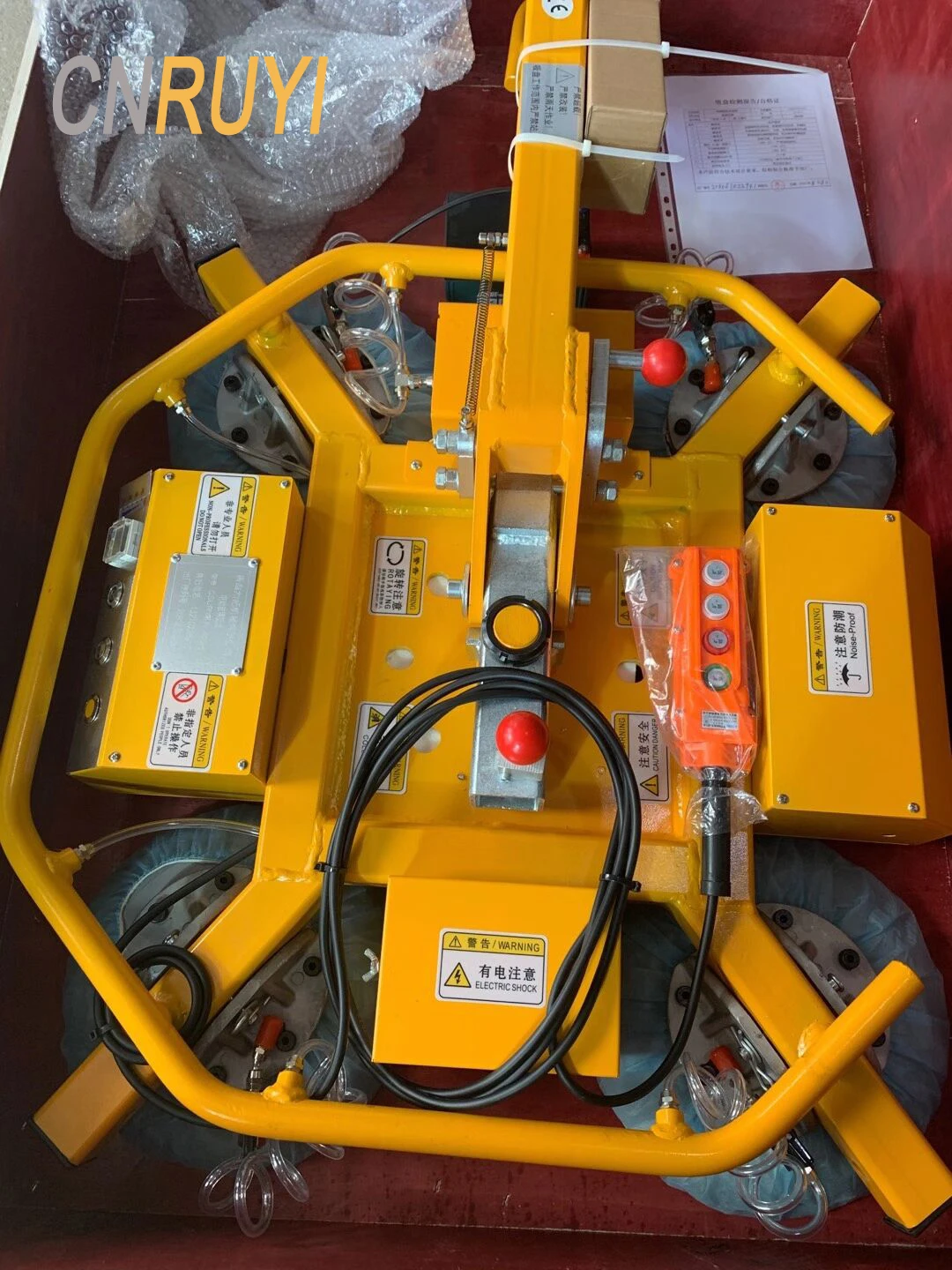 800kg glass lifting equipment lifter ship from Qingdao