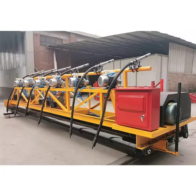 Diesel Electric Asphalt Paver Concrete Paver With Vibrators For Road Construction Machine