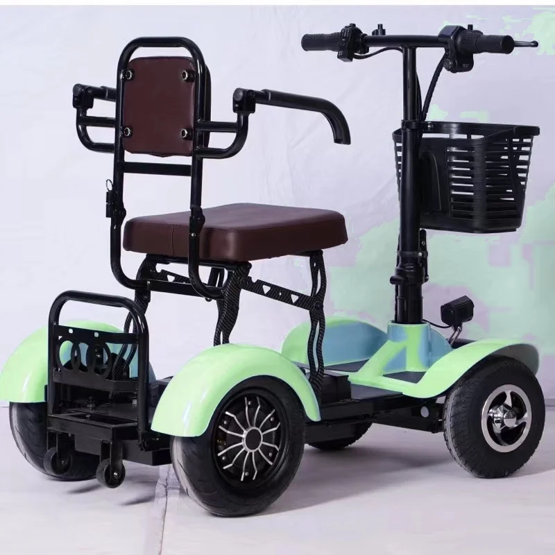 2024 HIGYM  cheap price high quality e-bike electric scooters  Push-Pull Slide Design with Elderly Wheelchair Features