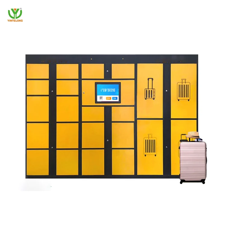 Yinlong Smart Luggage locker Intelligent scanning code self-service luggage storage customizable  locker