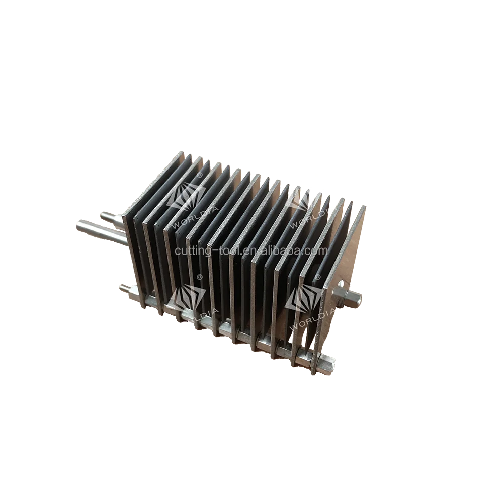 28*28 mm BDD anode sheets Boron doped diamond electrode Module cost high performance for waste water purification system