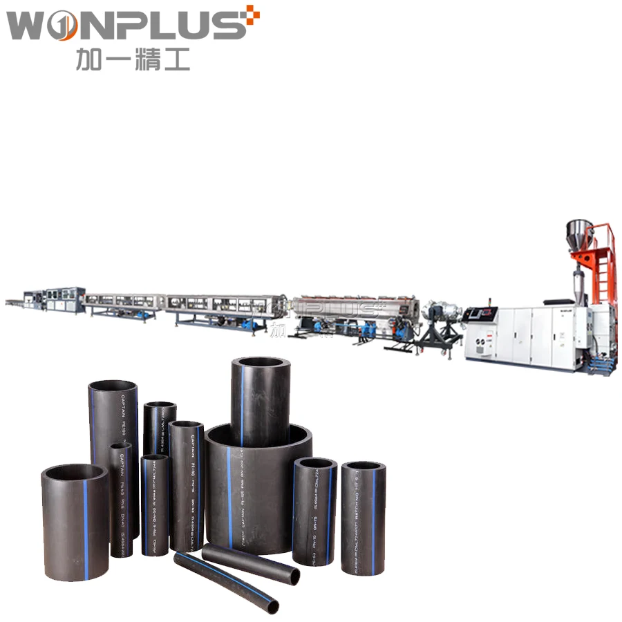 HDPE PPR PE PP PVC plastic pipe tube Extruder making Machine Extrusion Line