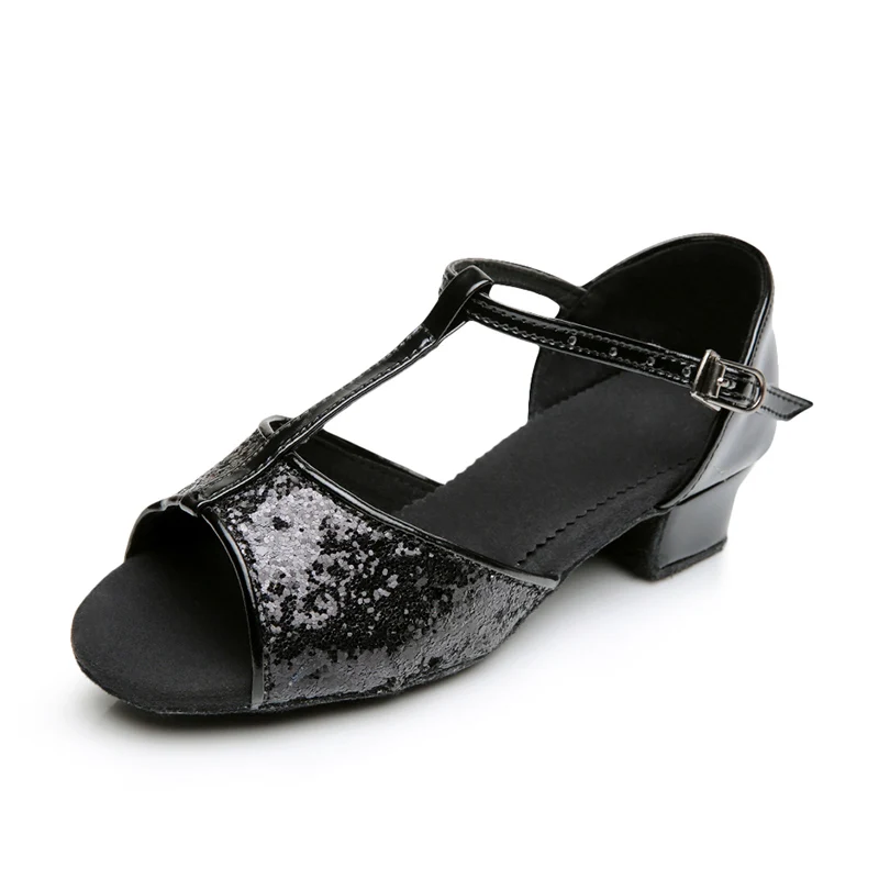 Детские туфли принцессы для латиноамериканских танцев, оптовая продажа, детская обувь для бальных танцев, обучающая обувь для латиноамериканских танцев