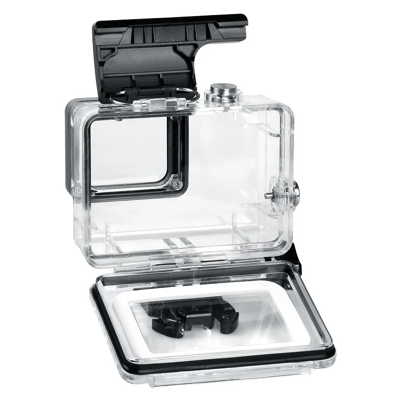 MaGreen GoPro 7 6 5 Waterproof Underwater Housing Case For GoPro Hero Action Camera 5 6 7 Black Silver