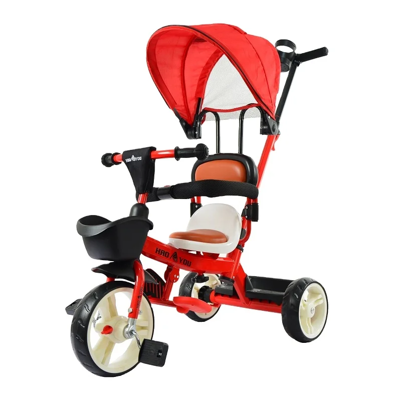 China Cheap Baby Stroller Tricycle Children Baby Tricycle with Umbrella