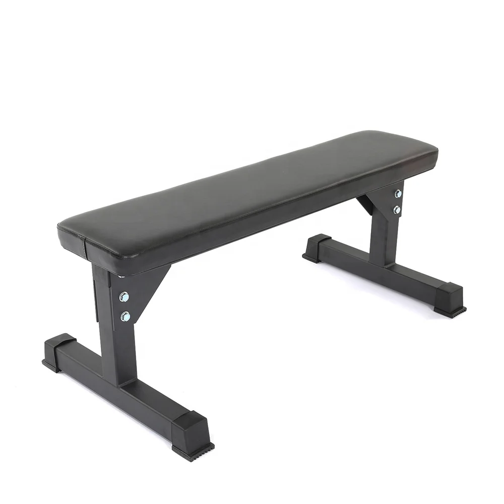 
Gym used fitness equipment weightlifting training dumbbell flat bench 