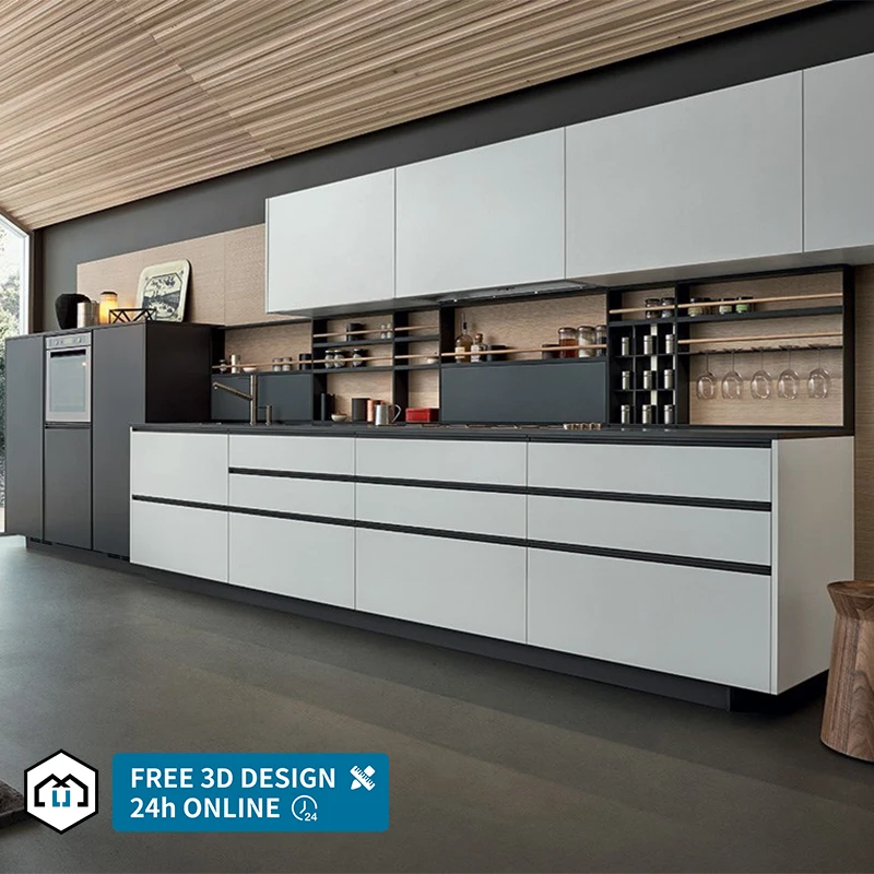 Classic Italian Style Kitchen Furniture Custom Kitchen Cabinet Design