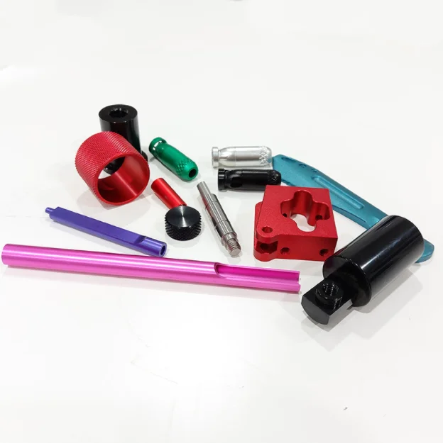 Customize High Precision Aluminium Hard Anodized Parts Black Oxidation Components Aluminum  A7075 A6063 Parts