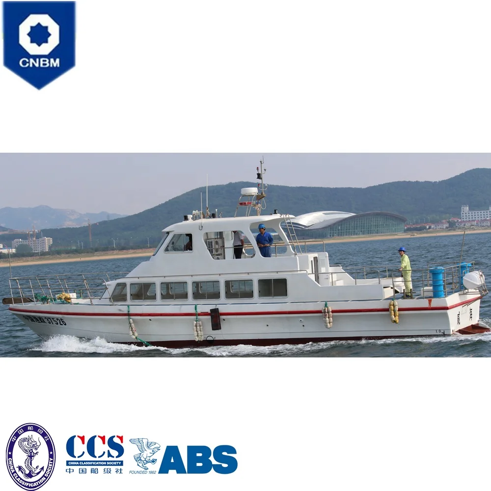 
62 ft China Factory Fiberglass Hull Material Offshore Fast Military Cruise Patrol Vessel Coast Guard Ship for Sale 