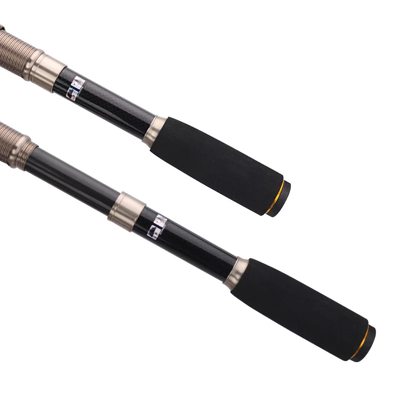 Telescopic fishing rod1.8m 2.1m 2.4m 2.7m 3m 3.3m carbon fibre fishing rod