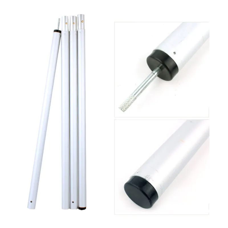 0utdoor tent supporting rod canopy awning  tarp pole aluminum alloy portable lightweight camping tent pole