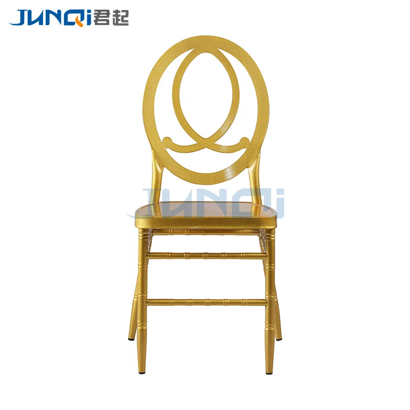 Wholesale Events metal silver Stacking Party Metal Aluminum Phoenix Tiffany Chivari Chair  rental