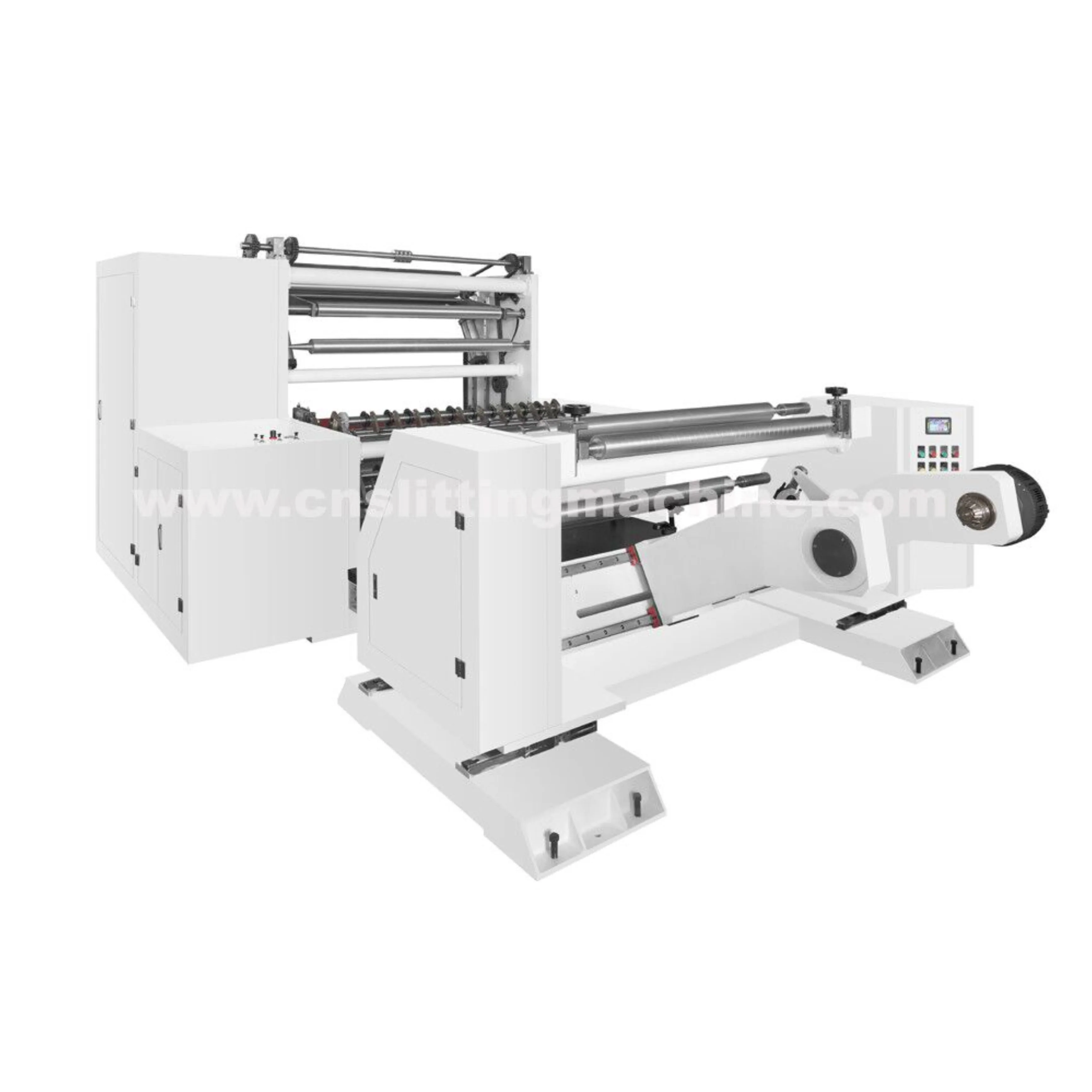 Cutting Slitting and Rewinding Machine Full Automatic High Speed Paper 1600mm Slitting Rewinder 350m/min Production Capacity