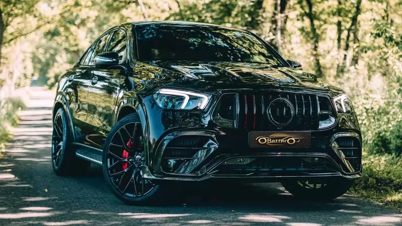 Новое поступление Комплект тела GLE W167 из углеродного волокна для Mercedes Benz GLE63 Coupe Bar-bus 900 Stylt передняя губа задний