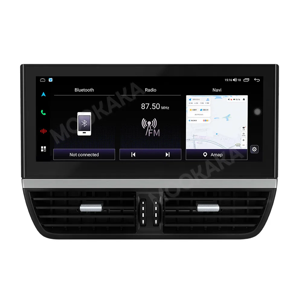 MOOKAKA 12.3 Inch Car Radio For Porsche Cayenne 2010-2017 Car DVD Player GPS Navigation Multimedia Player Car Stereo