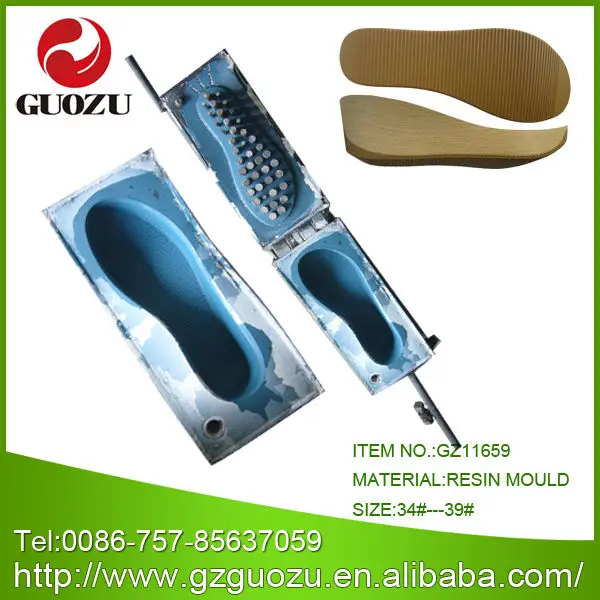Hign Quality  Steel Mould Durable Resin Sole Mould