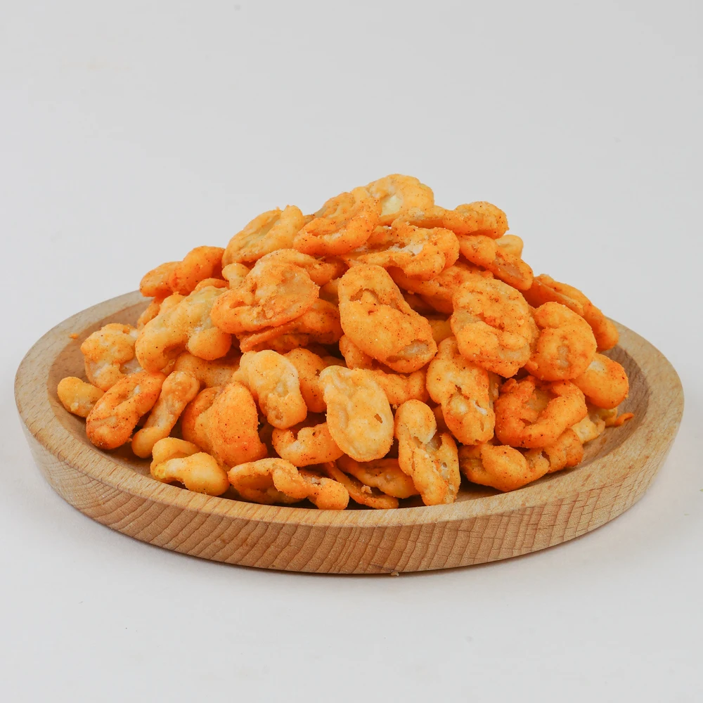 Crispy Savory and Wholesale OEM  BBQ Flavor Fried Broad Beans snacks