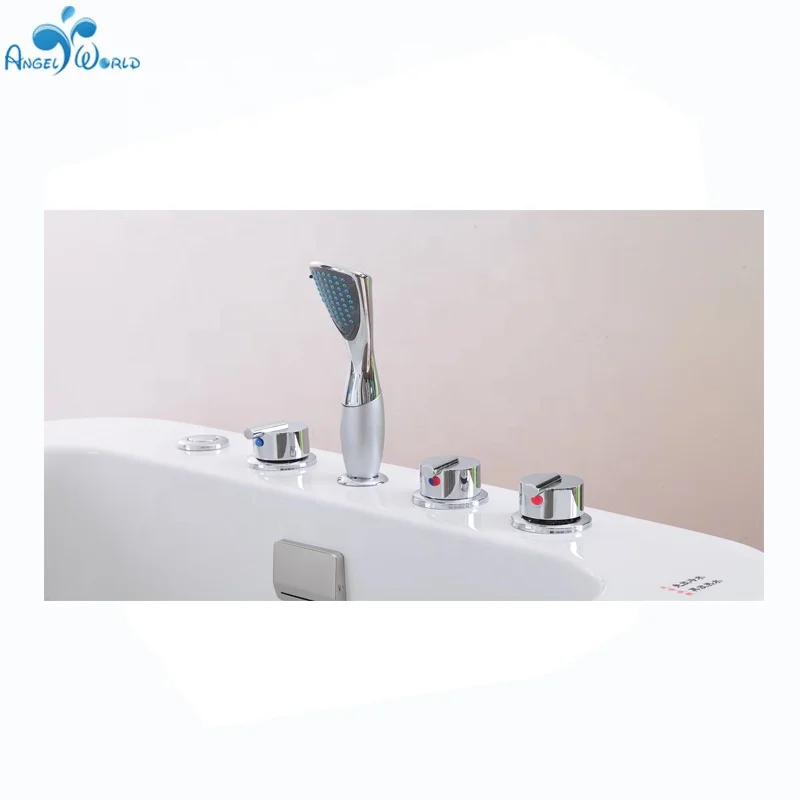 European Style Indoor  Led Lights Baby Spa Bath Freestanding l Massage Bathtub Baby Spa