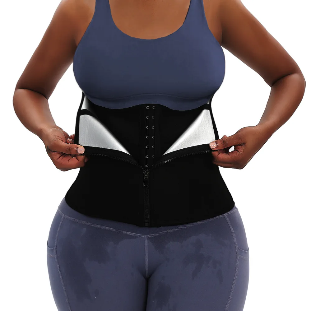 In stock Waist Trainer Women Men Fitness Training Sauna Band Sweat Slimming Waist Trimmer Belts