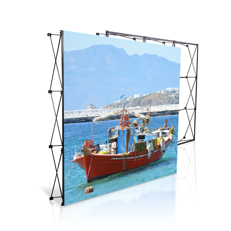 Lightweight Portable Fabric Pop Up Displays for Conferences Exhibitions and Retail Stores