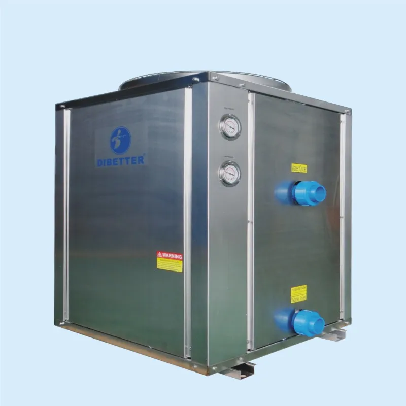 20SP Stainless Steel Shell Swimming Pool Hot Water Heat Pump Air Source Pool Heater Heat Pumps