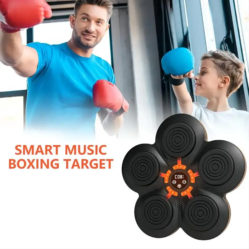 Boxing Punching Pads Machine Focus Training With Smart Electronic Wall Target With Music