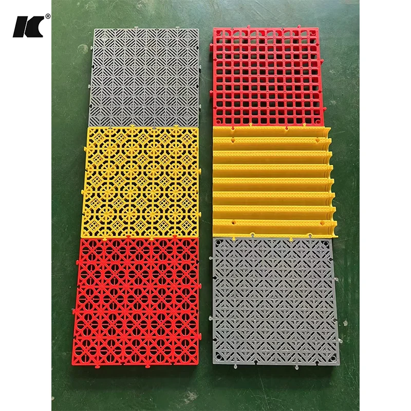 Best Selling Waterproof Interlocking Garage Tiles 100% New Pp Plastic Garage Floor PVC garage flooring