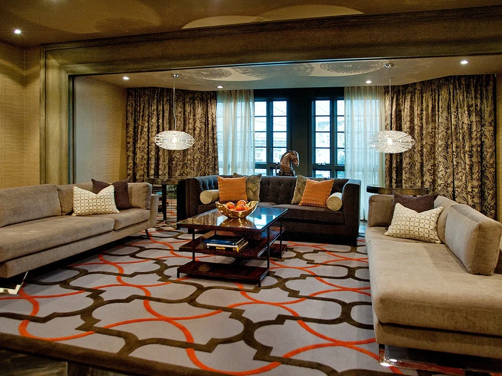 
Chinese Factory Carpet and Rug Silk Wool Carpet for Hotel and Living Room 