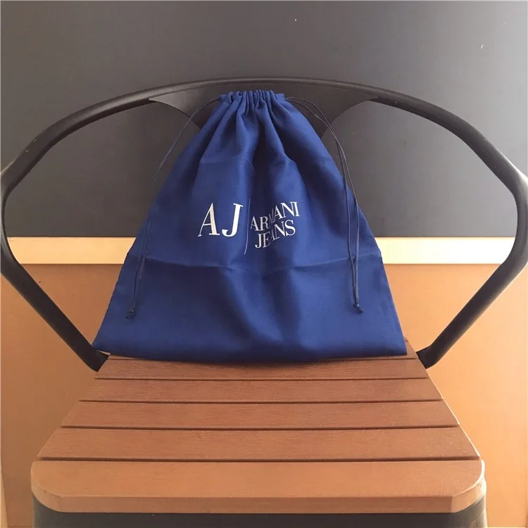 Chuanghua Personalized Nature Cotton Kids Clothing Pouch packaging Cotton Bags With Custom Printed Logo Luxury Dust Bag