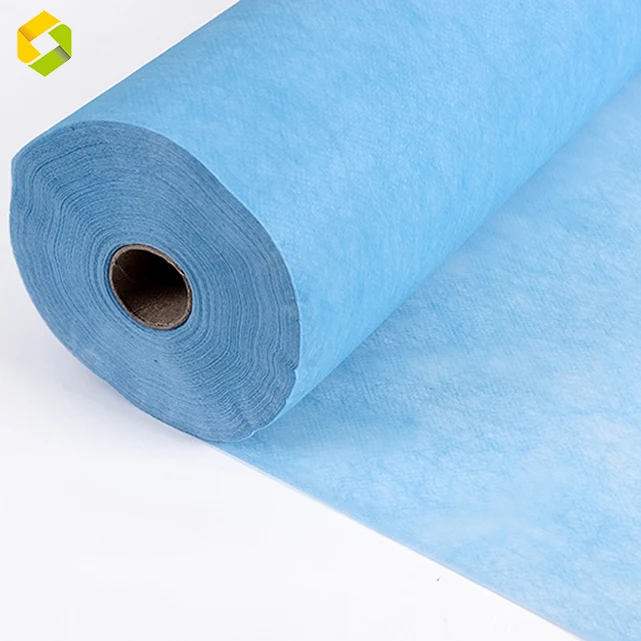 Wholesale  Disposable Nonwoven Pp Sms Bed Cover Sheet Hospital Bed Sheets For Stretchers For Spa/salon