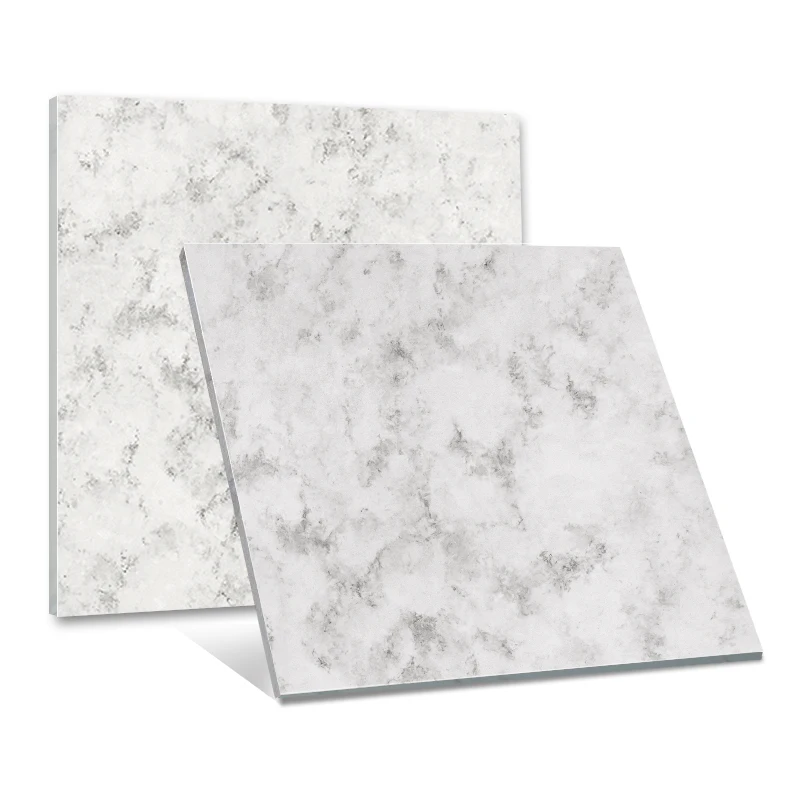 Acrylic Artificial Stone Premium Solid Surface Modern Kitchen Decor Collection White Texture