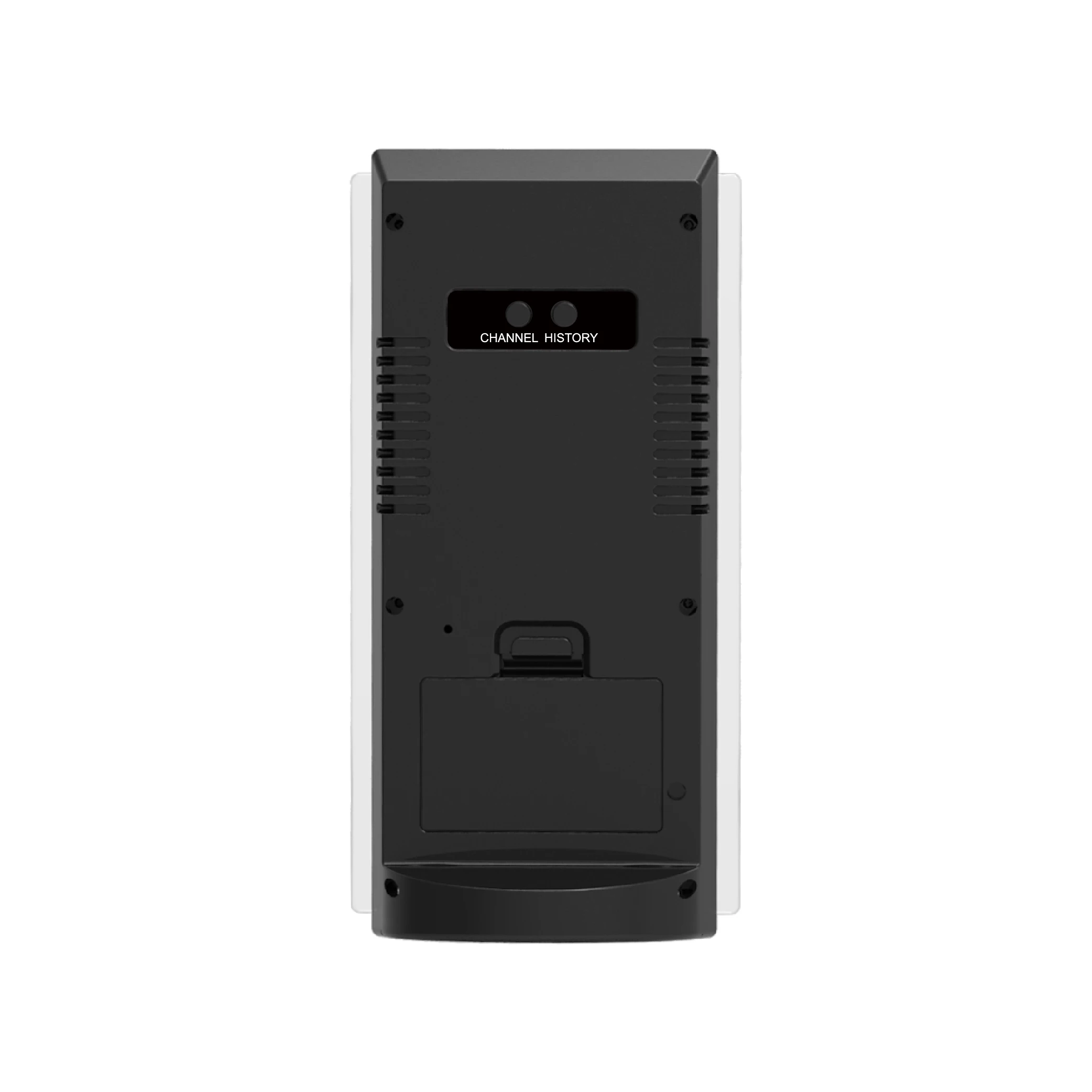 EWETIME Wireless Weather Station Clock Digital Desk Clock Bedroom Europe White Square ABS Watch for Bedroom Tiny House 2 Bedroom